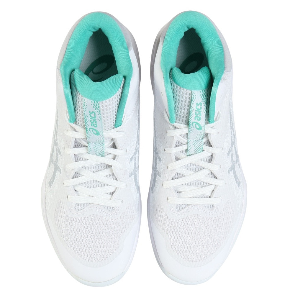 アシックス（ASICS）（メンズ、レディース）バスケ シューズ バッシュ ノヴァフロー NOVA FLOW 2 クッション サポート 白 1063A071.101