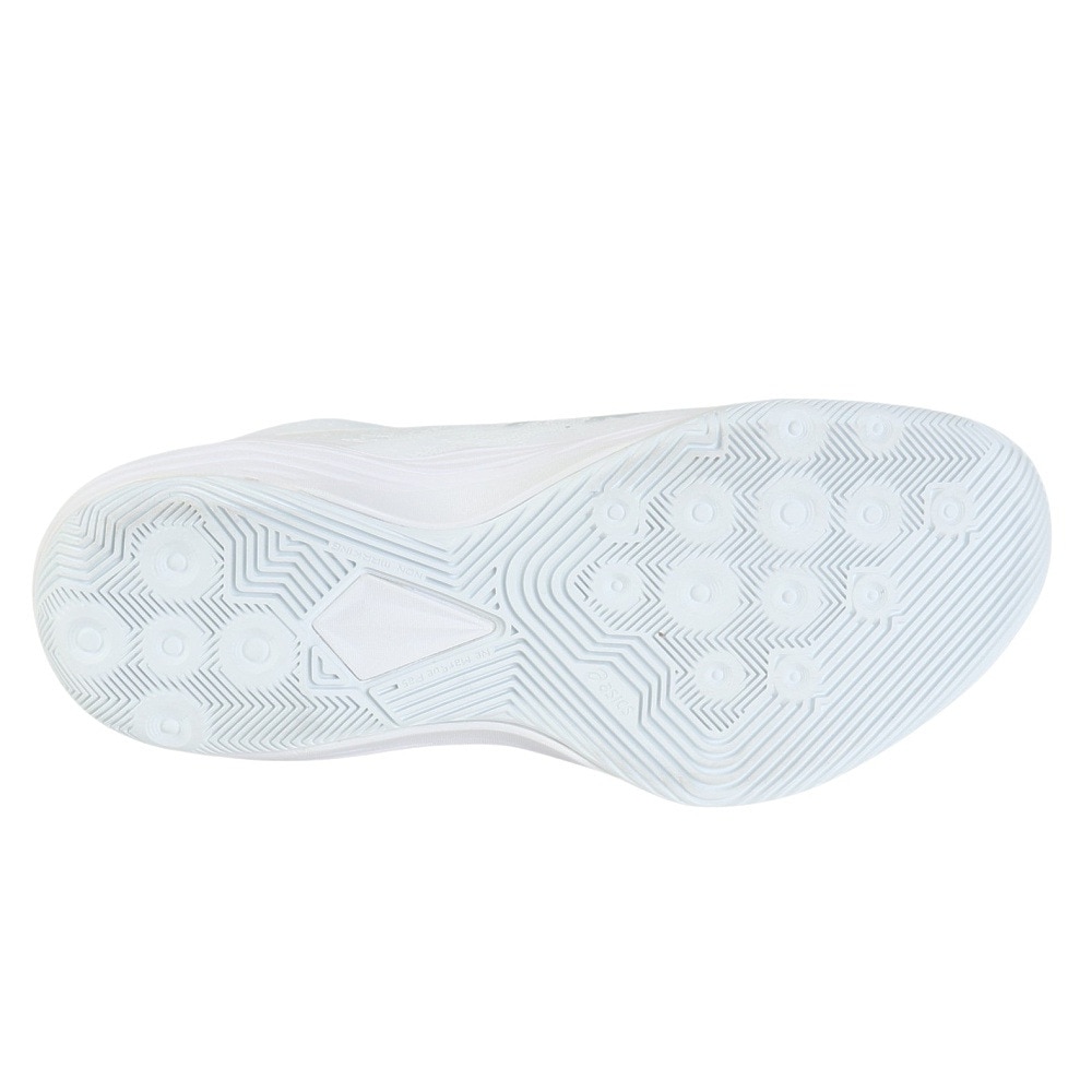 アシックス（ASICS）（メンズ、レディース）バスケ シューズ バッシュ ノヴァフロー NOVA FLOW 2 クッション サポート 白 1063A071.101