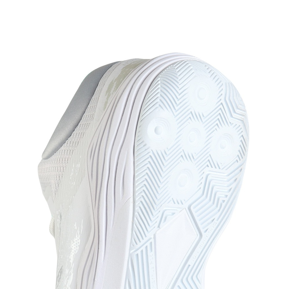 アシックス（ASICS）（メンズ、レディース）バスケ シューズ バッシュ ノヴァフロー NOVA FLOW 2 クッション サポート 白 1063A071.101