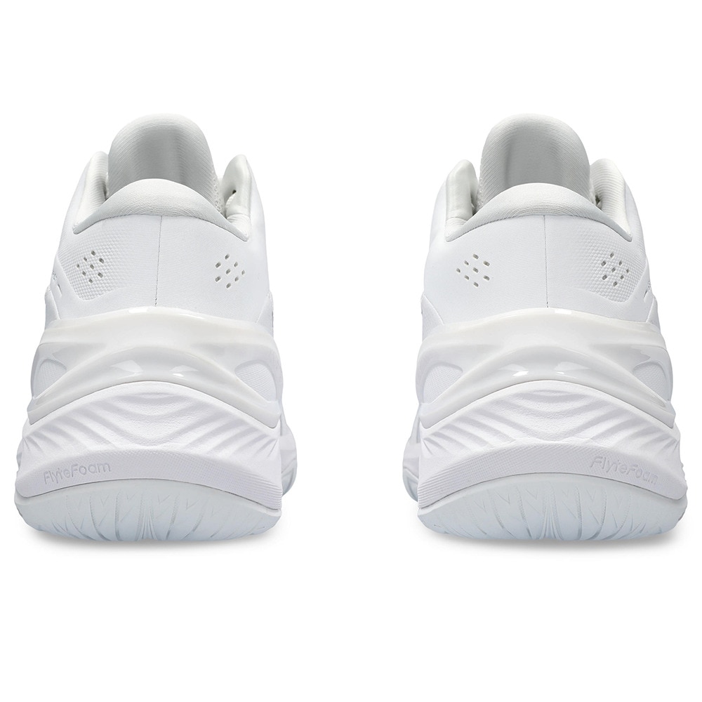 アシックス（ASICS）（メンズ、レディース）バスケ シューズ バッシュ ゲルバースト ワイド GELBURST 28 軽量 安定 ミッドカット 白 1063A082.100