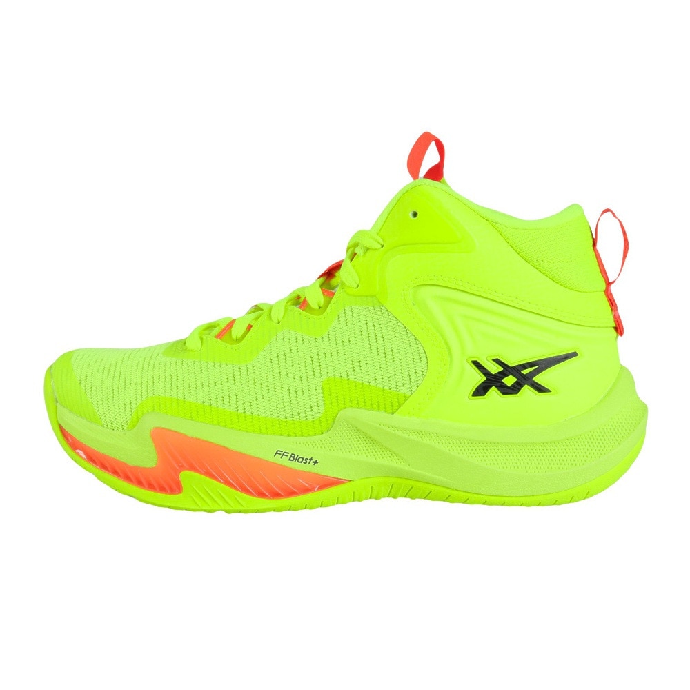 アシックス（ASICS）（メンズ）バスケ シューズ バッシュ ノヴァサージ パリ NOVA SURGE 3 PARIS ミッドカット イエロー 1061A049.750