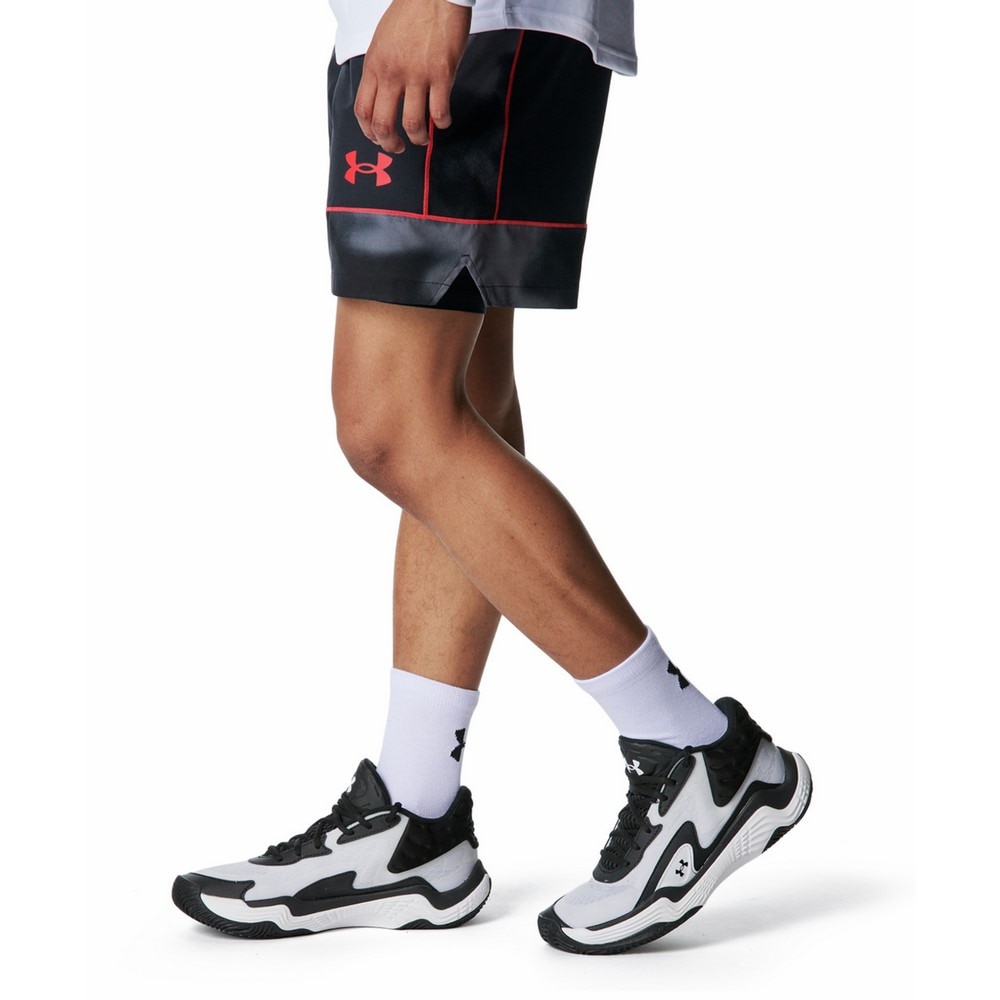 アンダーアーマー（UNDER ARMOUR）（メンズ、レディース）バスケットシューズ バッシュ スポーン 7 ミッド 6000753 100