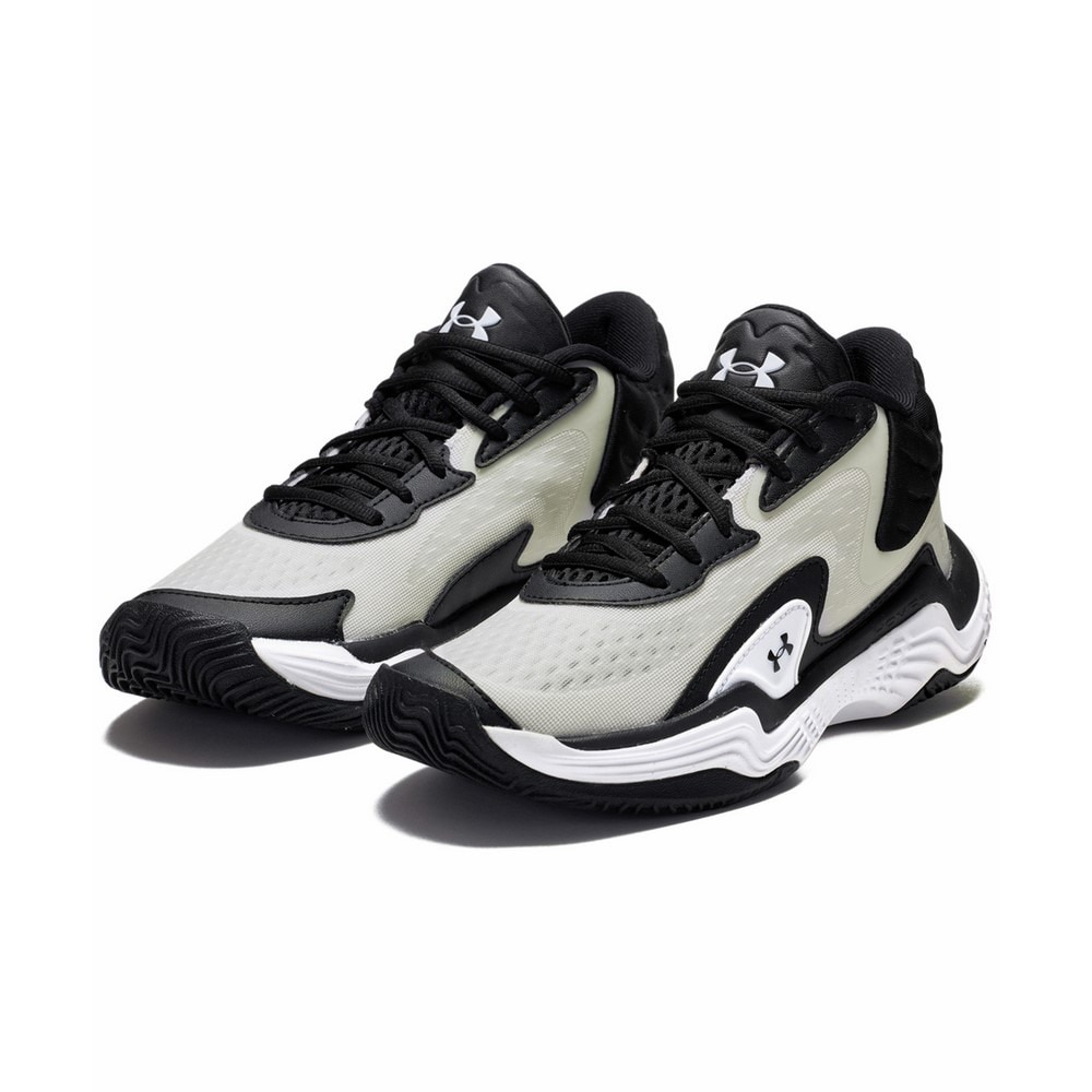アンダーアーマー（UNDER ARMOUR）（メンズ、レディース）バスケットシューズ バッシュ スポーン 7 ミッド 6000753 100