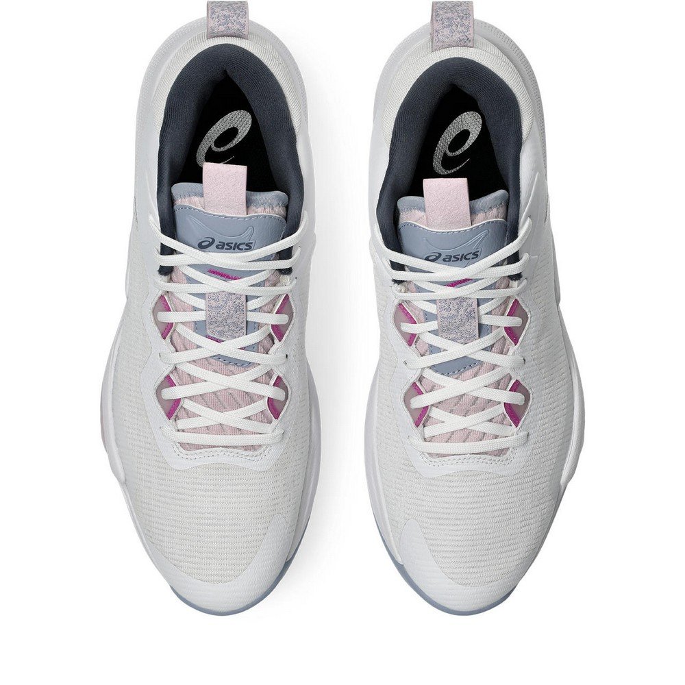 asics NOVA SURGE 3 バスケットシューズ ハイカット ホワイト ASICS（アシックス） ジュニア バスケットシューズ ノヴァサージ3GS