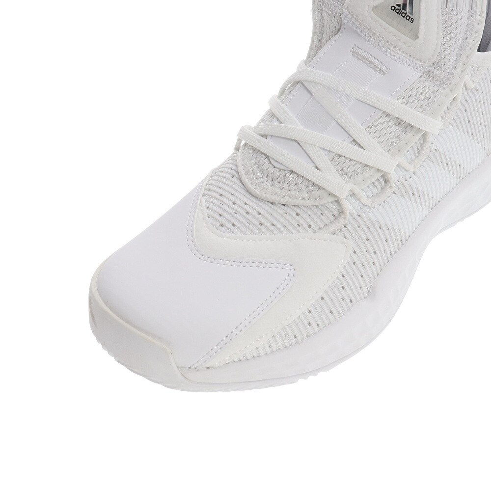 アディダス(adidas)(メンズ、レディース)バスケットシューズ プロ ブースト ロー G58682 バッシュ 白