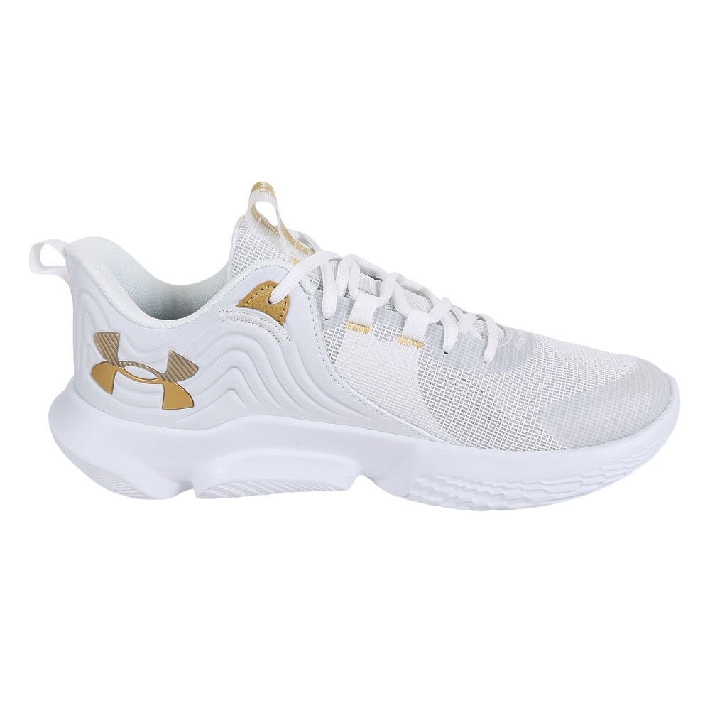 アンダーアーマー（UNDER ARMOUR）（メンズ）バスケットシューズ バッシュ 白 フロー フューチャーX 2 3024978 101