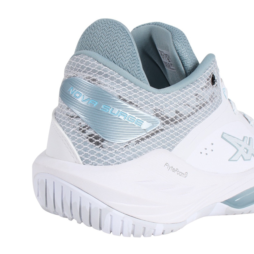 アシックス（ASICS）（メンズ）バスケ シューズ バッシュ ノヴァサージロー NOVA SURGE LOW ローカット 白 1061A043.101
