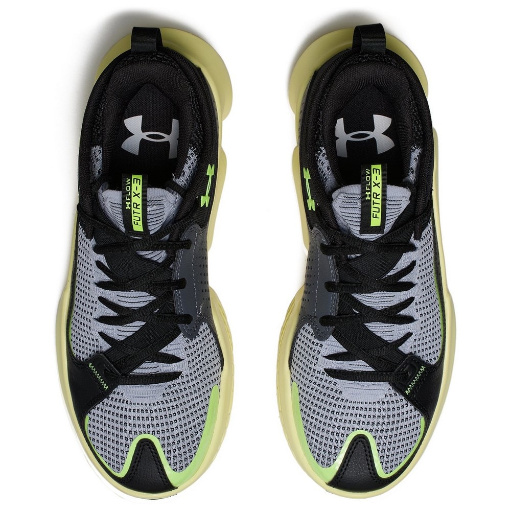 アンダーアーマー（UNDER ARMOUR）（メンズ、レディース）バスケットシューズ バッシュ フロー フューチャーX 3 3026630 003 速乾