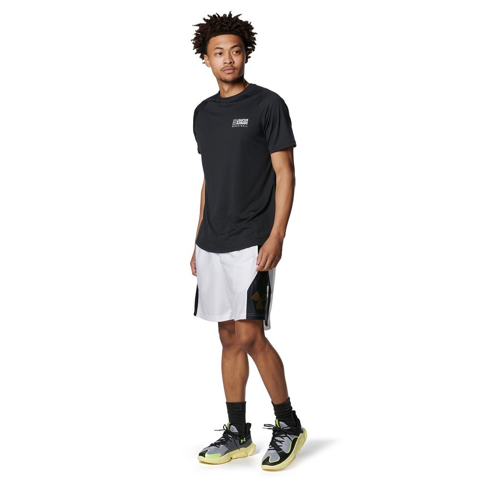 アンダーアーマー（UNDER ARMOUR）（メンズ、レディース）バスケットシューズ バッシュ フロー フューチャーX 3 3026630 003 速乾