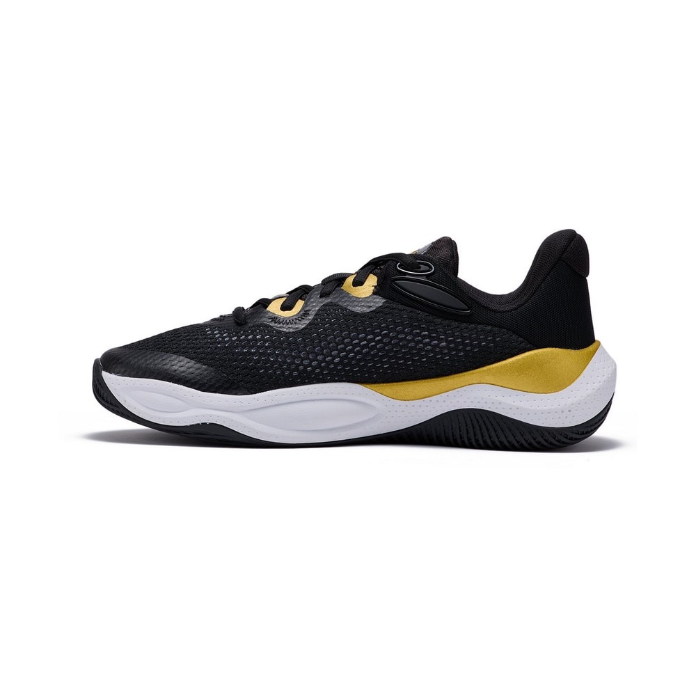 アンダーアーマー（UNDER ARMOUR）（メンズ、レディース）バスケ シューズ バッシュ カリー スプラッシュ24 AP ステフィン・カリー 通気性 ワイド 黒 3027262 001