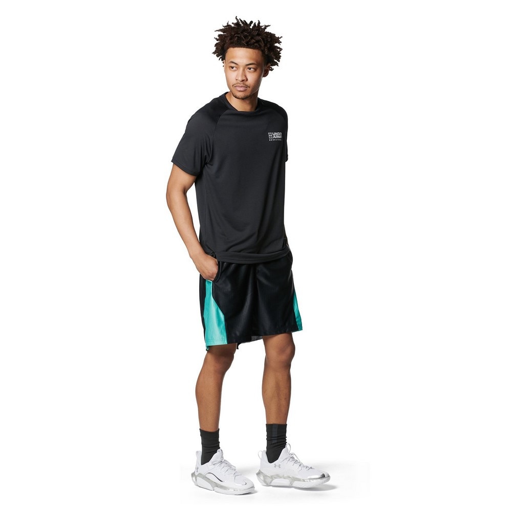 アンダーアーマー（UNDER ARMOUR）（メンズ、レディース）バスケ シューズ バッシュ フロー フューチャーX 3 VVS 軽量 通気性 白 3028020 100