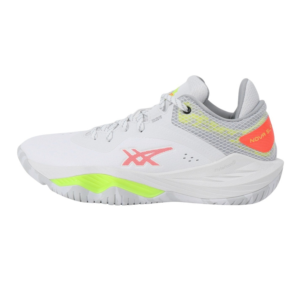 アシックス（ASICS）（メンズ）ノヴァサージ バスケ シューズ バッシュ NOVA SURGE LOW クッション 白 1061A043.103