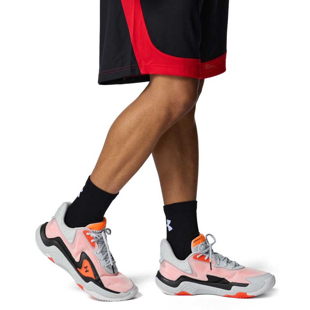 アンダーアーマー（UNDER ARMOUR）（メンズ、レディース）バスケットシューズ バッシュ スポーン 7 3028461 100