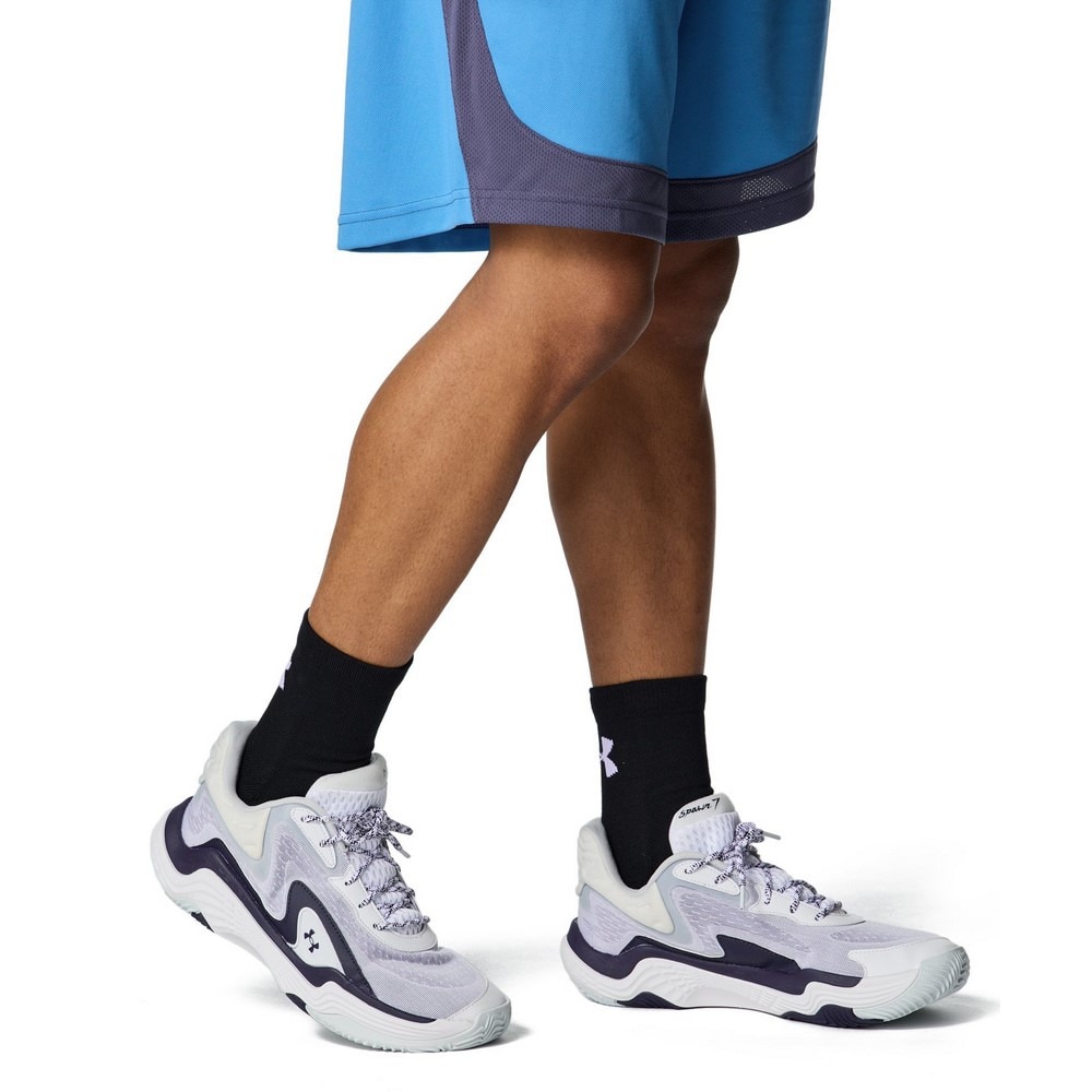 アンダーアーマー（UNDER ARMOUR）（メンズ、レディース）バスケットシューズ バッシュ スポーン 7 6003143 101