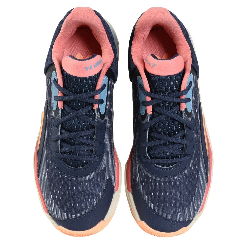 アンダーアーマー（UNDER ARMOUR）（メンズ、レディース）バスケットシューズ バッシュ スポーン 7 3028461 453