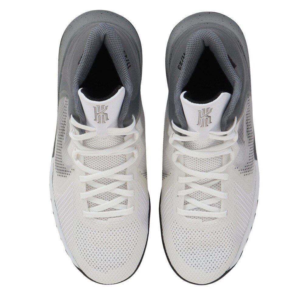 ナイキ（NIKE）（キッズ）ジュニア レディース バスケットシューズ バッシュ 白 カイリーアービング フライトラップ V GS DD0340-112★★★
