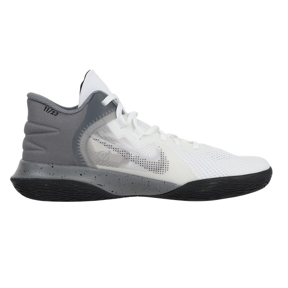 ナイキ（NIKE）（キッズ）ジュニア レディース バスケットシューズ バッシュ 白 カイリーアービング フライトラップ V GS DD0340-112★★★