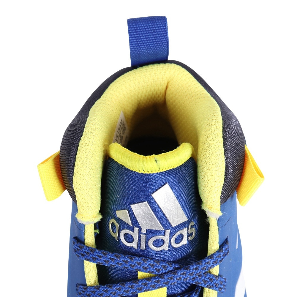 アディダス（adidas）（キッズ）ジュニア バスケットシューズ バッシュ Cross Em Up 5 K ワイド 屋内 17.0cm ブルー KZT96-GX4792