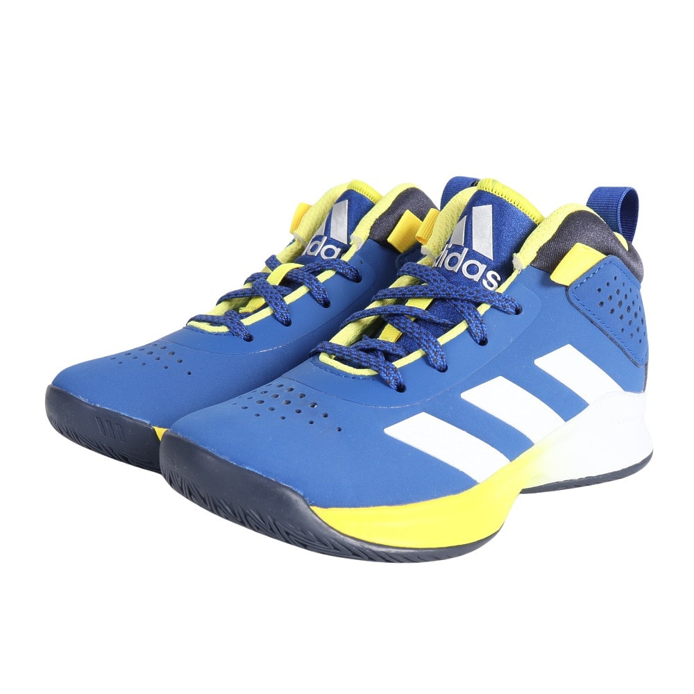 ADIDAS ジュニア バスケットシューズ バッシュ Cross Em Up 5 K ワイド KZT96-GX4792 ２４．０ 43 バスケットボール