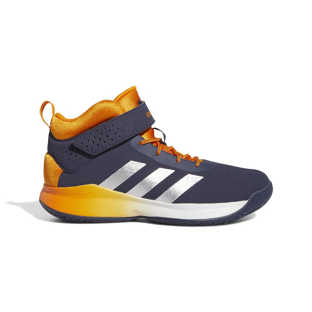 アディダス アディダス Adidas キッズ ジュニアバスケットシューズ バッシュ Cross Em Up 5k ワイド スリッポン Gy2878 スポーツ用品はスーパースポーツゼビオ