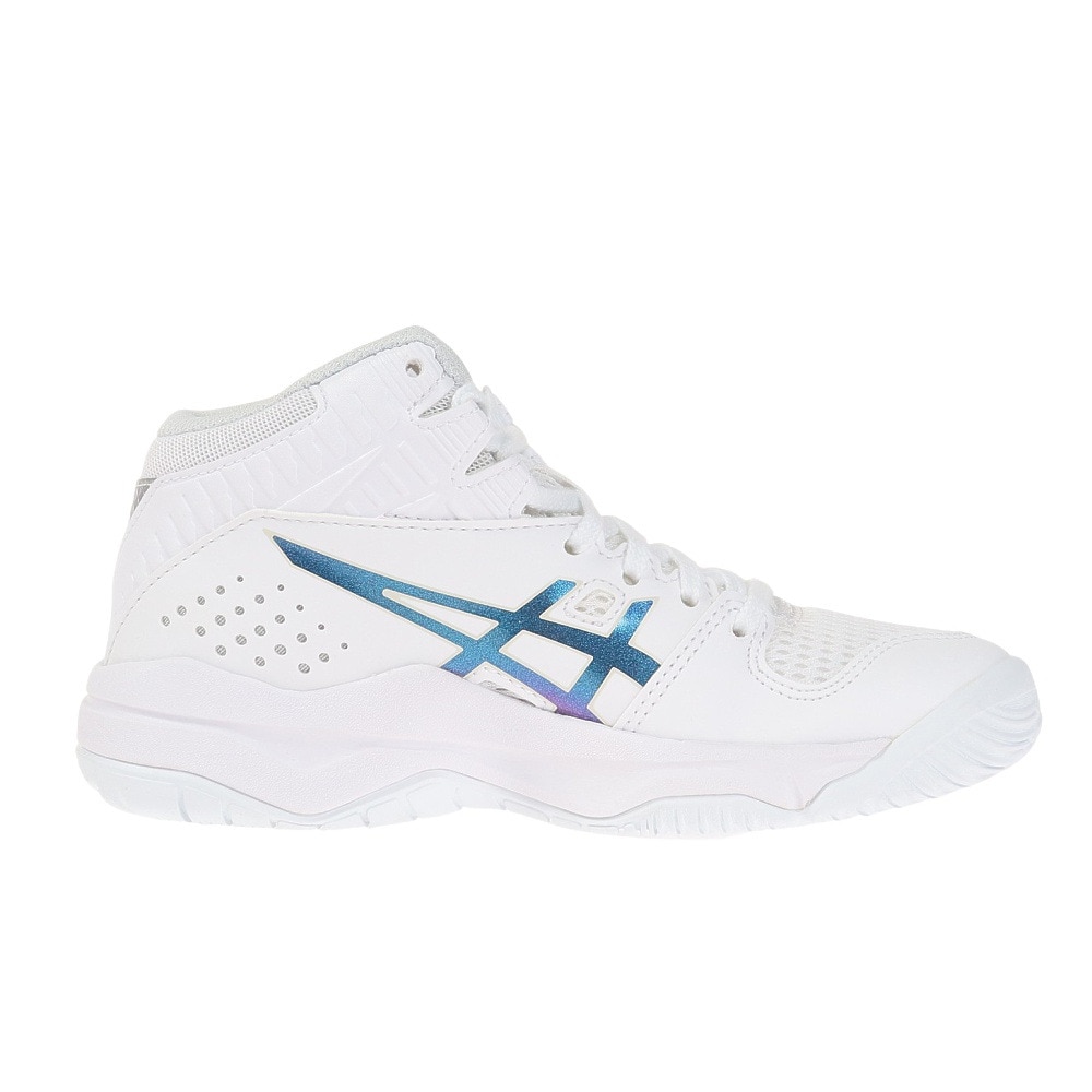 アシックス（ASICS）（キッズ）ジュニア バスケ シューズ バッシュ ダンクショット DUNKSHOT MB 9 XS ミッドカット 白 1064A011.102