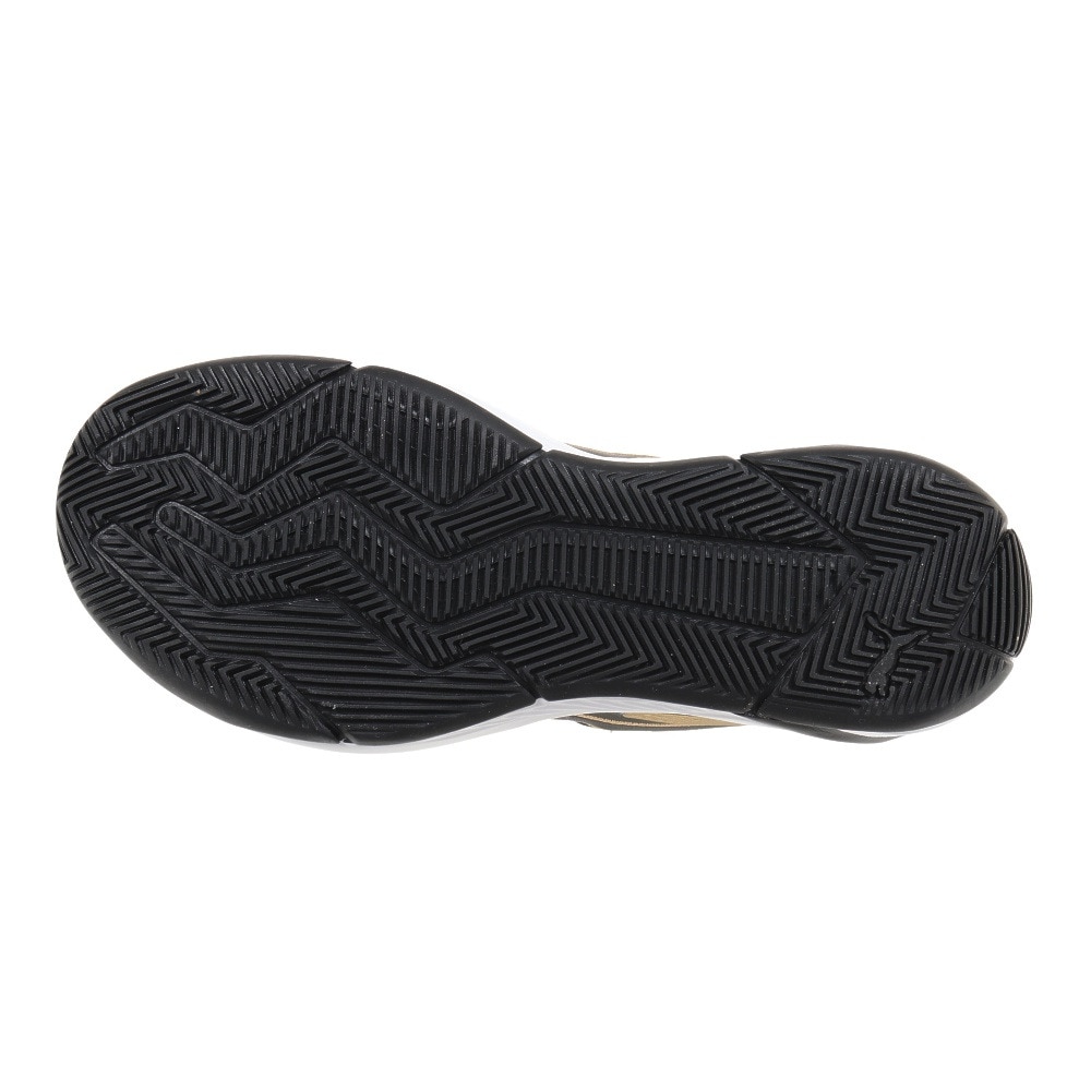 プーマ（PUMA）（キッズ）ジュニア バスケ シューズ バッシュ アップロー BG 軽量 黒 19483406
