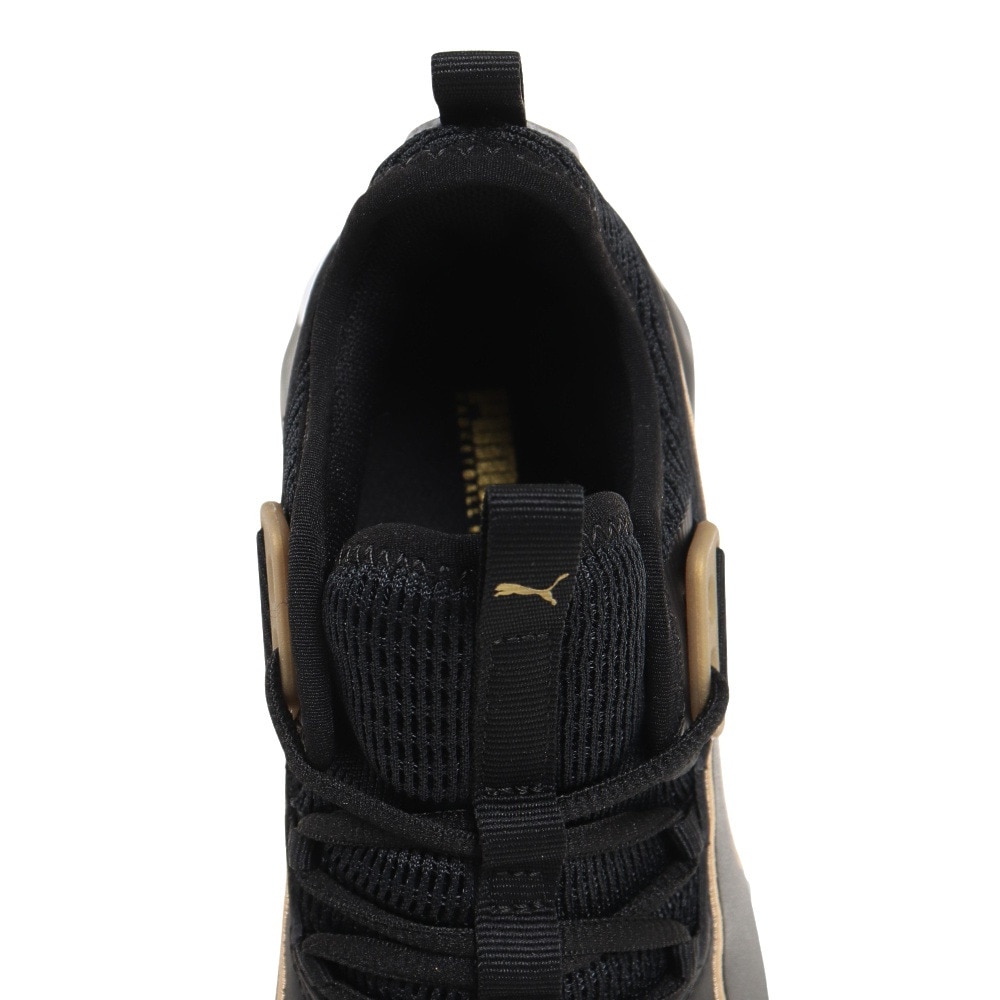 プーマ（PUMA）（キッズ）ジュニア バスケ シューズ バッシュ アップロー BG 軽量 黒 19483406