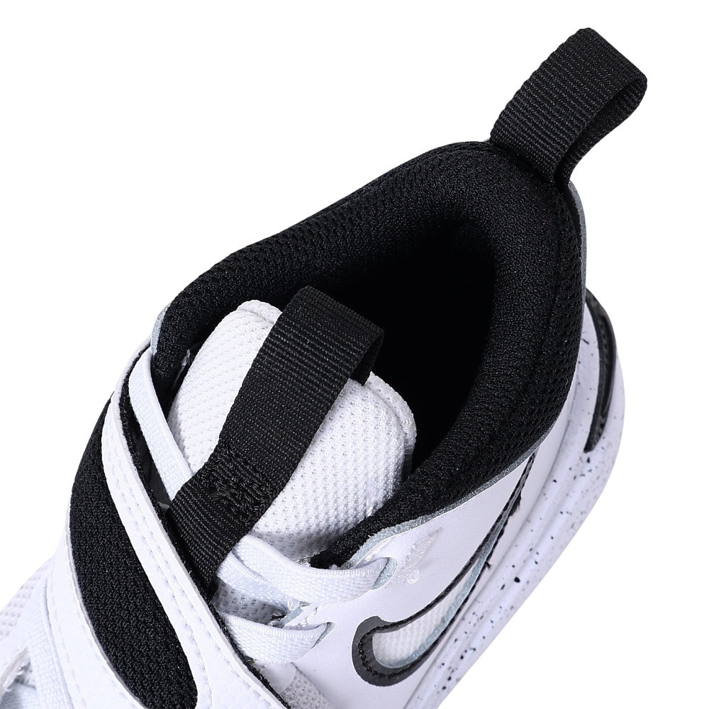 ナイキ（NIKE）（キッズ）ジュニア バスケ シューズ バッシュ チーム ハッスル D 11 PS 快適 サポート 白 DV8994-100