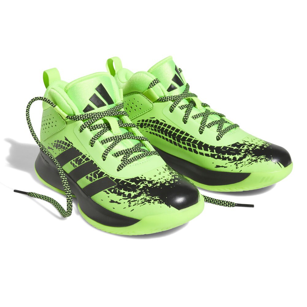 アディダス（adidas）（キッズ）ジュニアバスケットシューズ バッシュ Cross Em Up ワイド HQ8496  スポーツ用品はスーパースポーツゼビオ