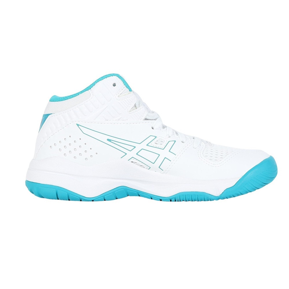 アシックス（ASICS）（キッズ）ジュニア バスケ シューズ バッシュ ダンクショット DUNKSHOT MB 9 部活 白 1064A006.109