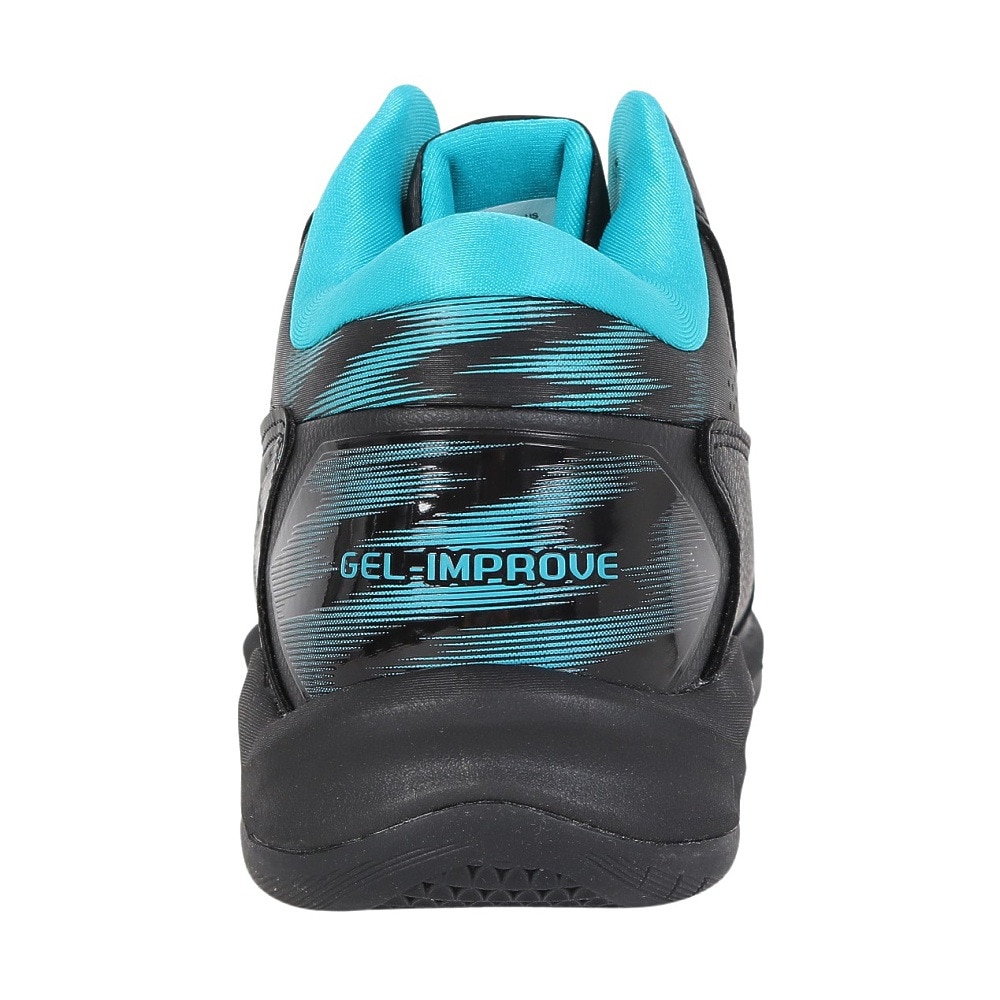 アシックス（ASICS）（キッズ）ジュニアバスケ シューズ バッシュ ゲルインプルーブ GEL-IMPROVE 2 黒 ミッドカット 部活 1064A013.004