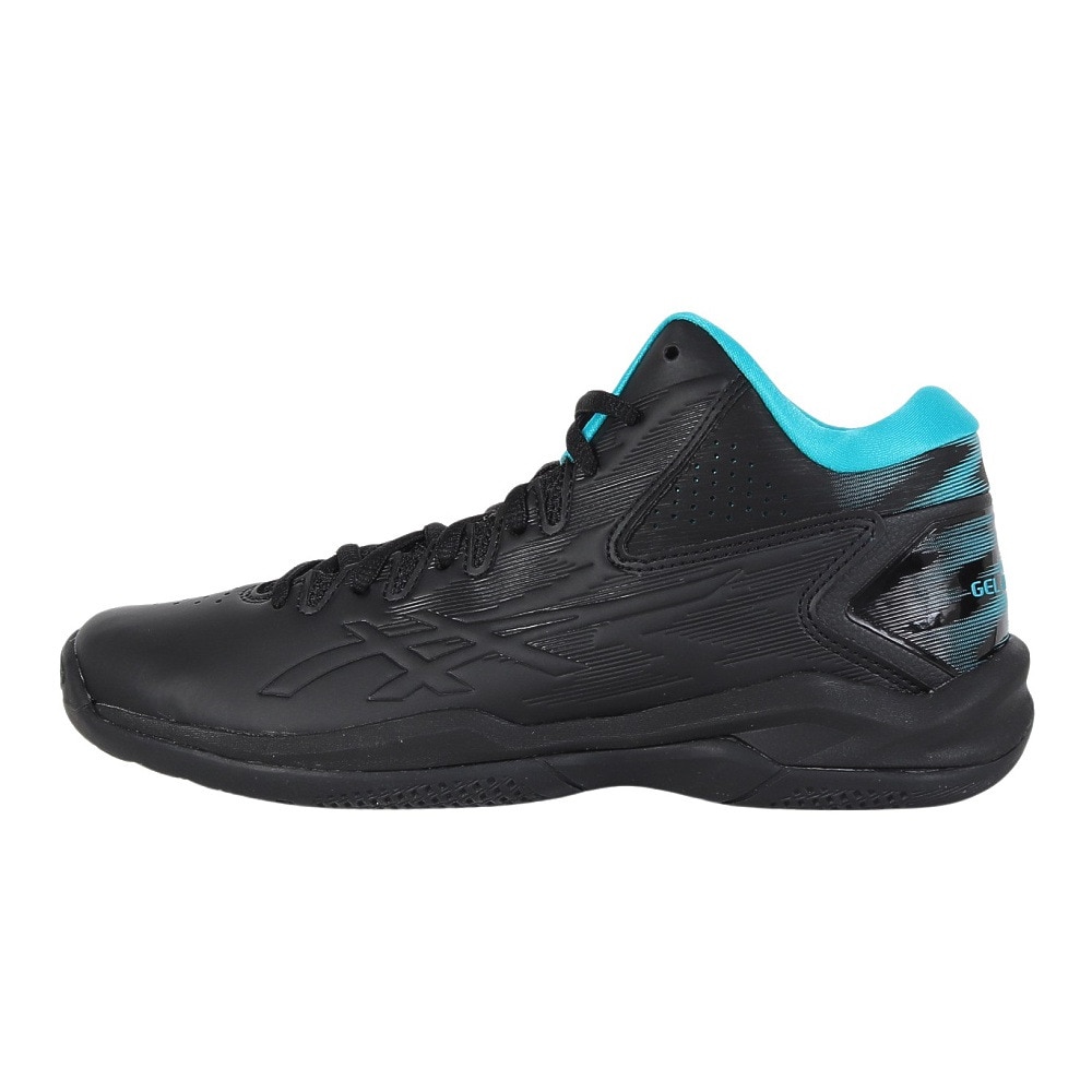 アシックス（ASICS）（キッズ）ジュニアバスケ シューズ バッシュ ゲルインプルーブ GEL-IMPROVE 2 黒 ミッドカット 部活 1064A013.004