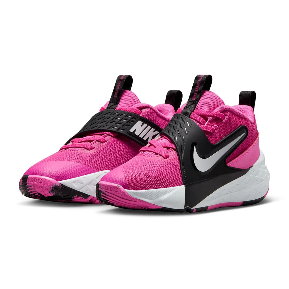 ナイキ（NIKE）（キッズ）ジュニアバスケットシューズ バッシュ チーム ハッスル D 12 PS HF6280-600