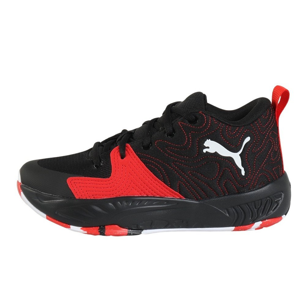 プーマ（PUMA）（キッズ）ジュニアバスケットシューズ バッシュ COURT