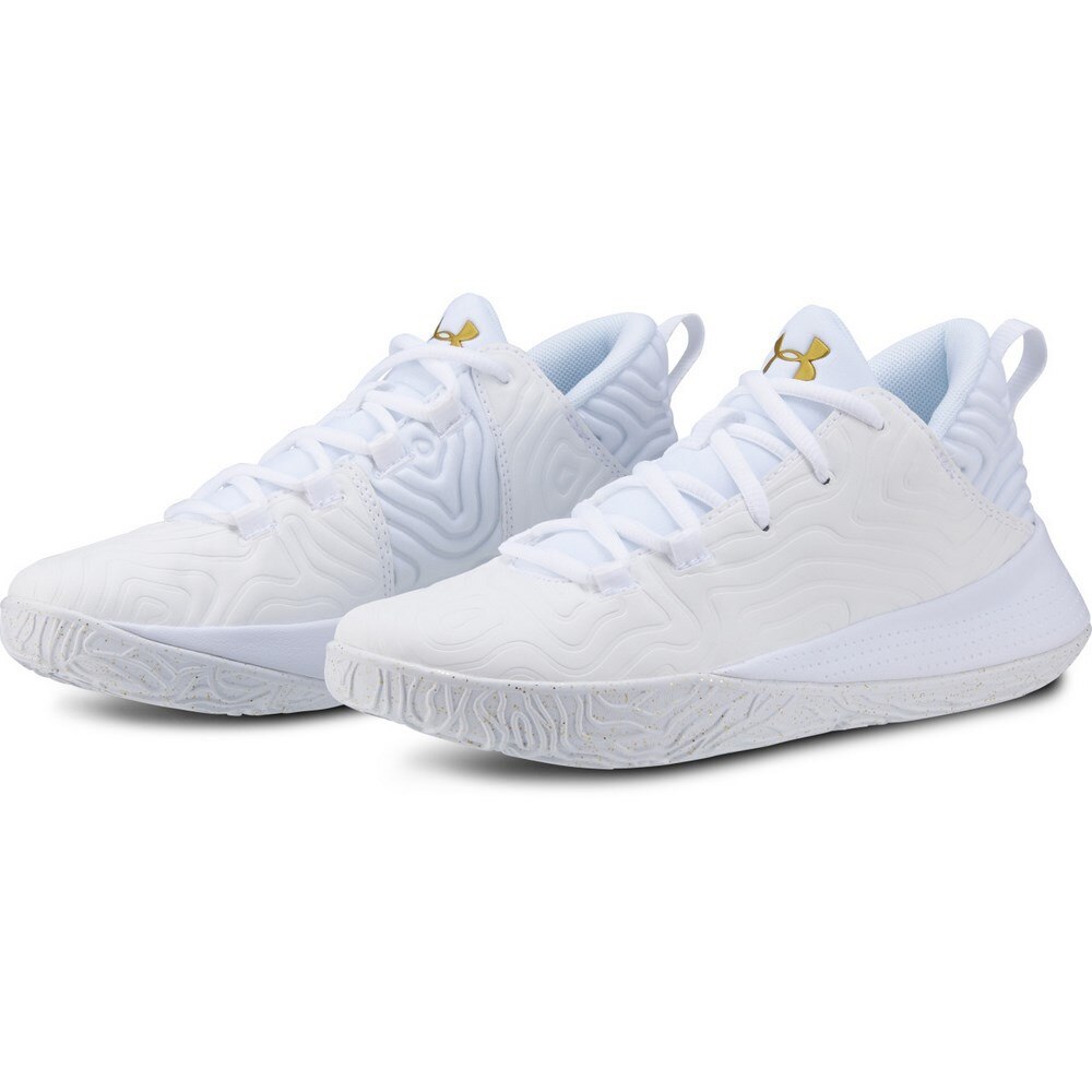 ジュニアバスケットシューズ グレードスクール エスカレートBB SYN 3022314 WHT/WHT/MGD バッシュ
