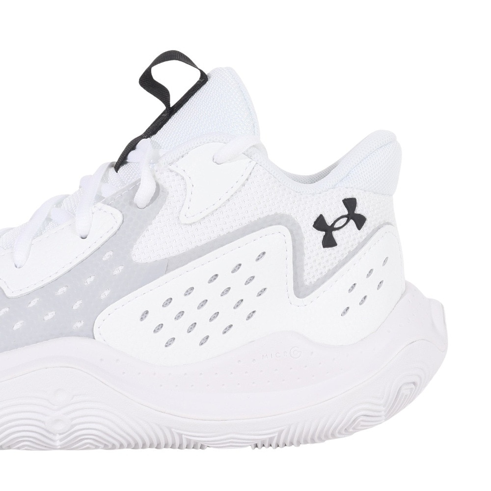 アンダーアーマー（UNDER ARMOUR）（キッズ）ジュニアバスケットシューズ バッシュ ジェット 23 AP 3026844 100