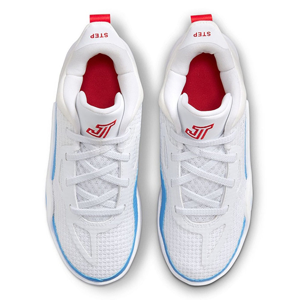 ジョーダン（JORDAN）（キッズ）ジュニアバスケットシューズ バッシュ TATUM 1 DX5357-100 お一人様一点まで