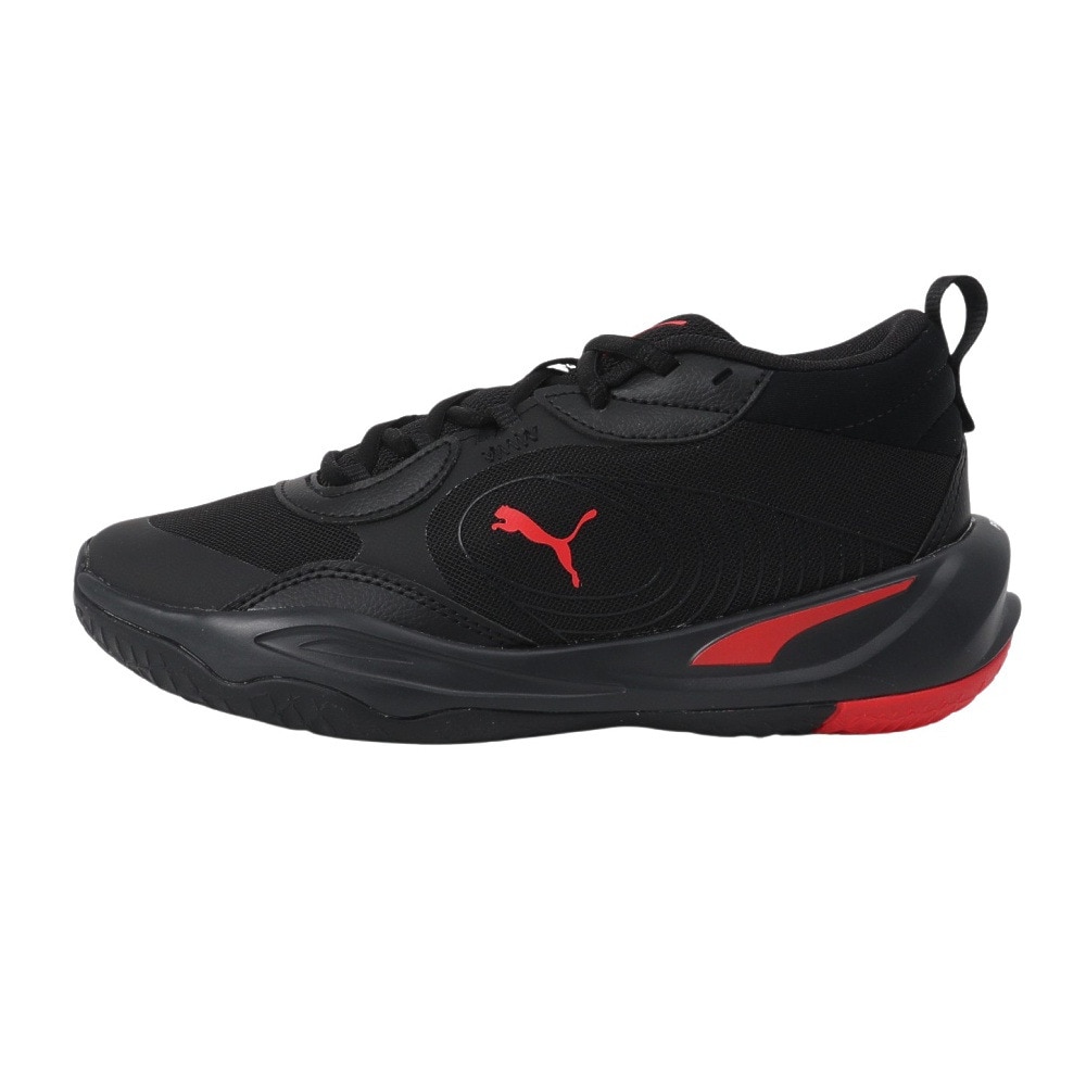 プーマ（PUMA）（キッズ）ジュニアバスケットシューズ バッシュ PLAYMAKER PRO JR プレイメーカー 31037004
