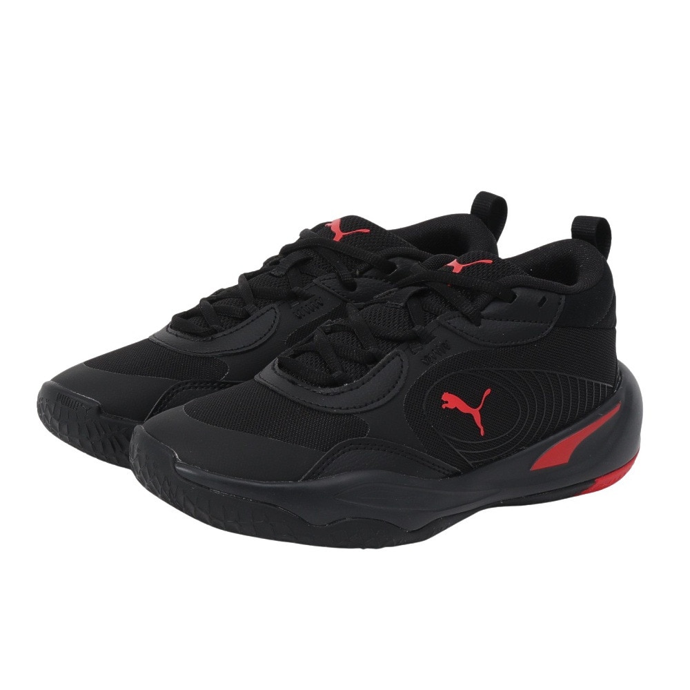 プーマ（PUMA）（キッズ）ジュニアバスケットシューズ バッシュ PLAYMAKER PRO JR プレイメーカー 31037004