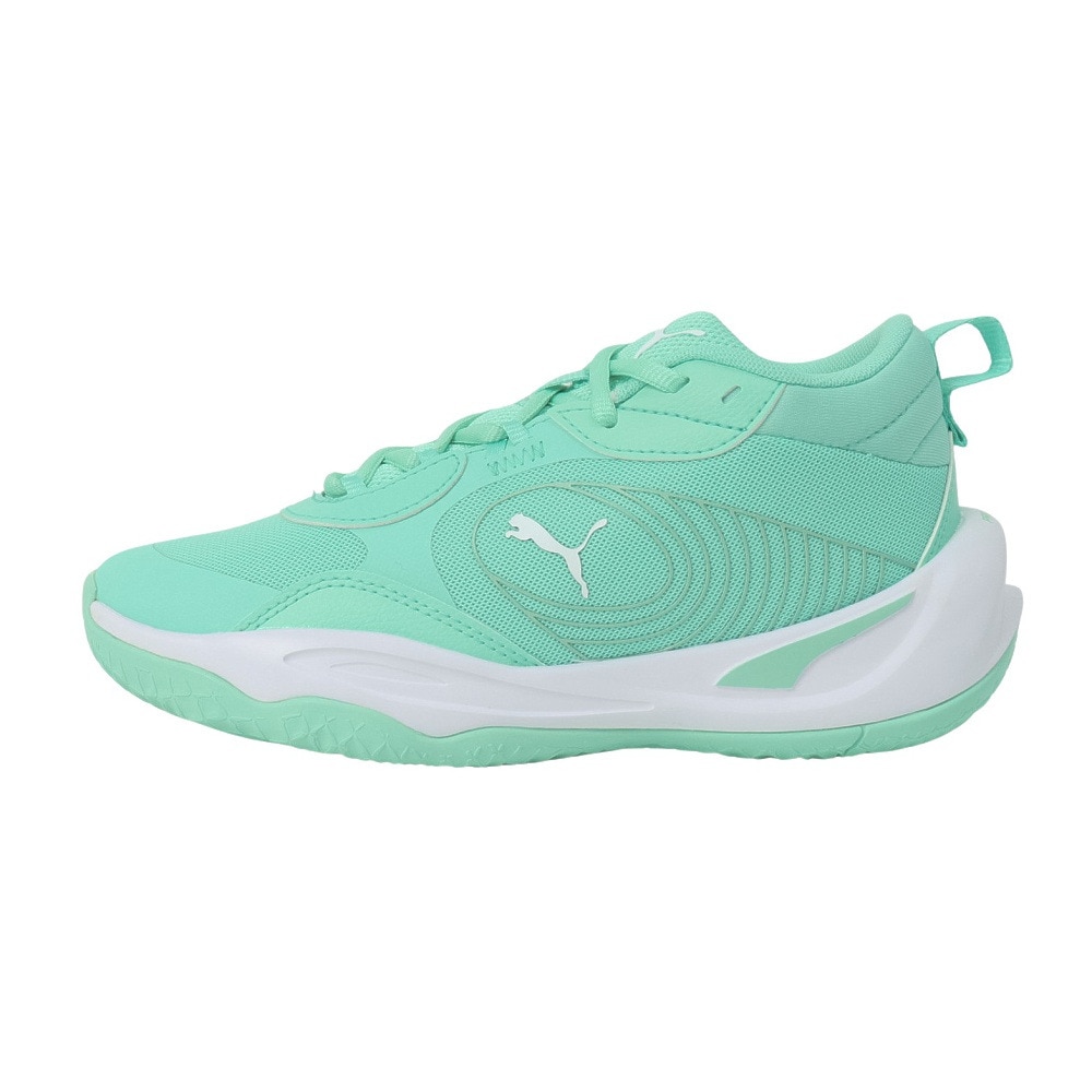 プーマ（PUMA）（キッズ）ジュニアバスケットシューズ バッシュ PLAYMAKER PRO JR プレイメーカー 31037008