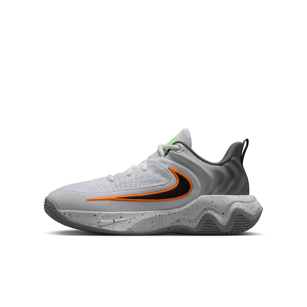 Nike バスケットボールシューズ グレー/オレンジ ナイキ（NIKE）（キッズ）ジュニアバスケットシューズ バッシュ ヤニス