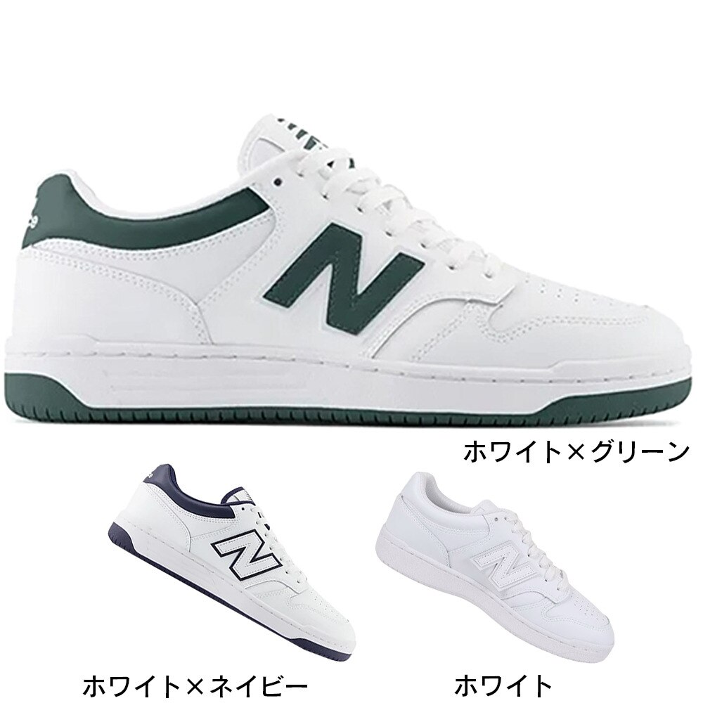 ニューバランス（new balance）（メンズ、レディース）ローカット スニーカー 480L WN BB480LWN
