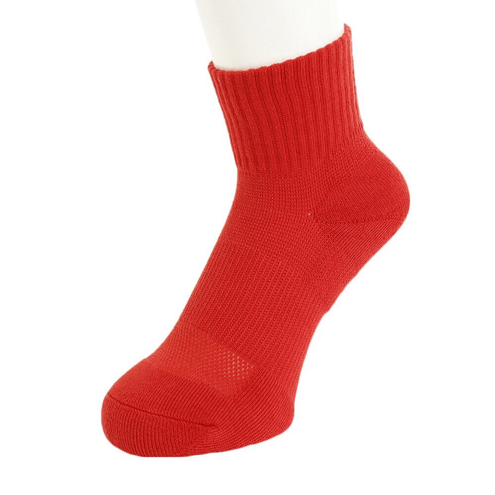 13.0cm ショ-トソックス 760G6RN3527 RED 【バスケットボール ソックス】