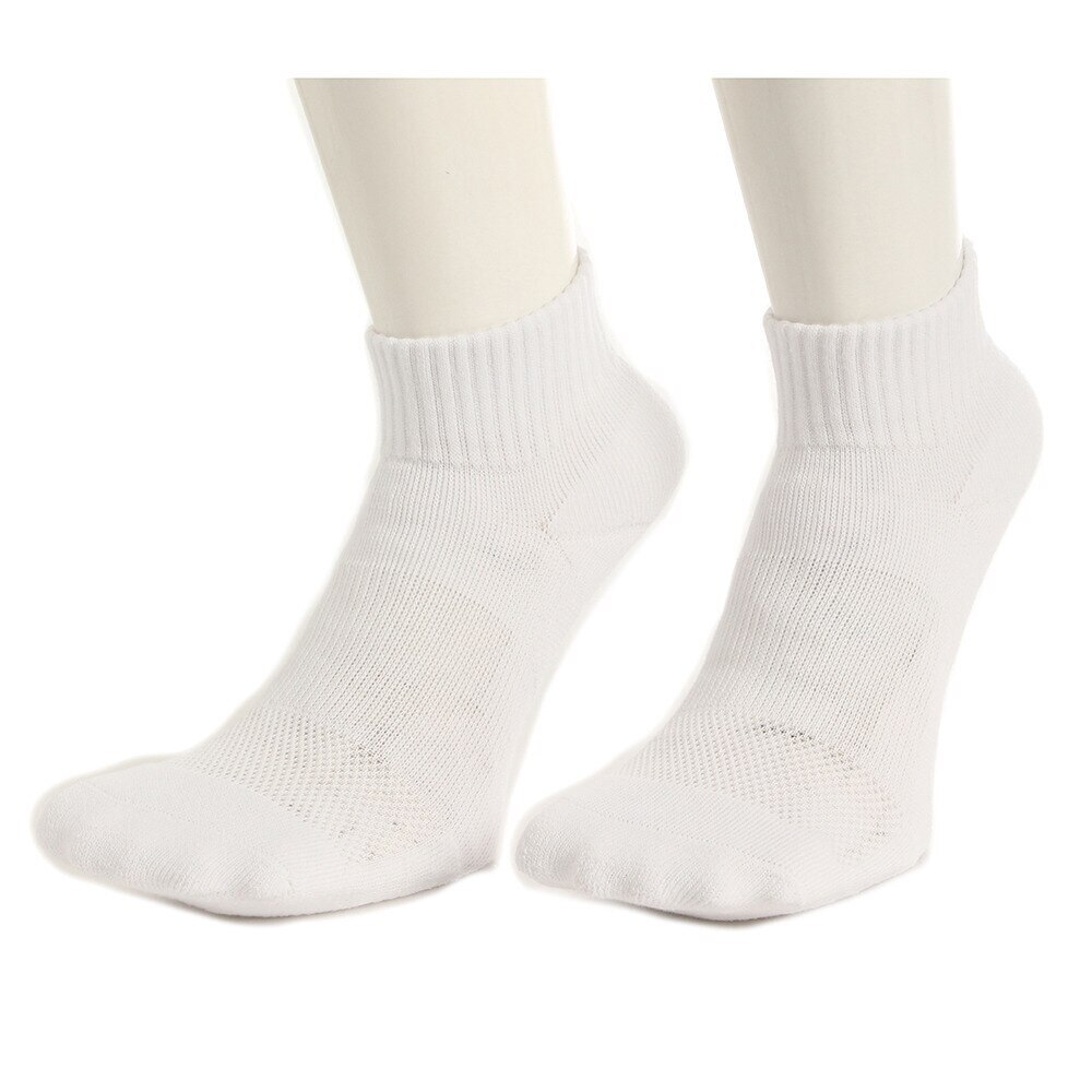 【多少の傷汚れありの為大奉仕】ショートソックス 2足組 760G6RN3531 WHT 白 【バスケットボール ソックス】