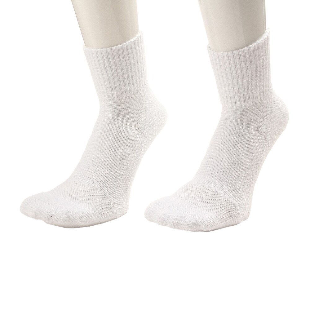 部活ソックス 2足組 760G6RN3553 WHT 白 【バスケットボール ソックス】