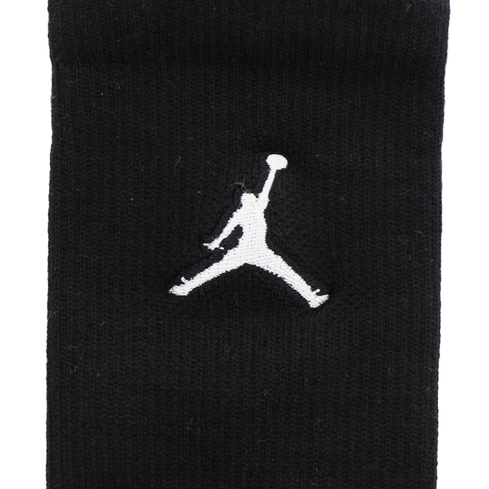 ジョーダン（JORDAN）（メンズ、レディース）ジョーダン アルティメイト フライト 2.0 クルーソックス SX5854-010 黒 バスケットボール ソックス 速乾