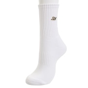 ブルファイト（BULL・FIGHT）（メンズ）バスケットボール ソックス カラーソックス BOS-18301 白 靴下