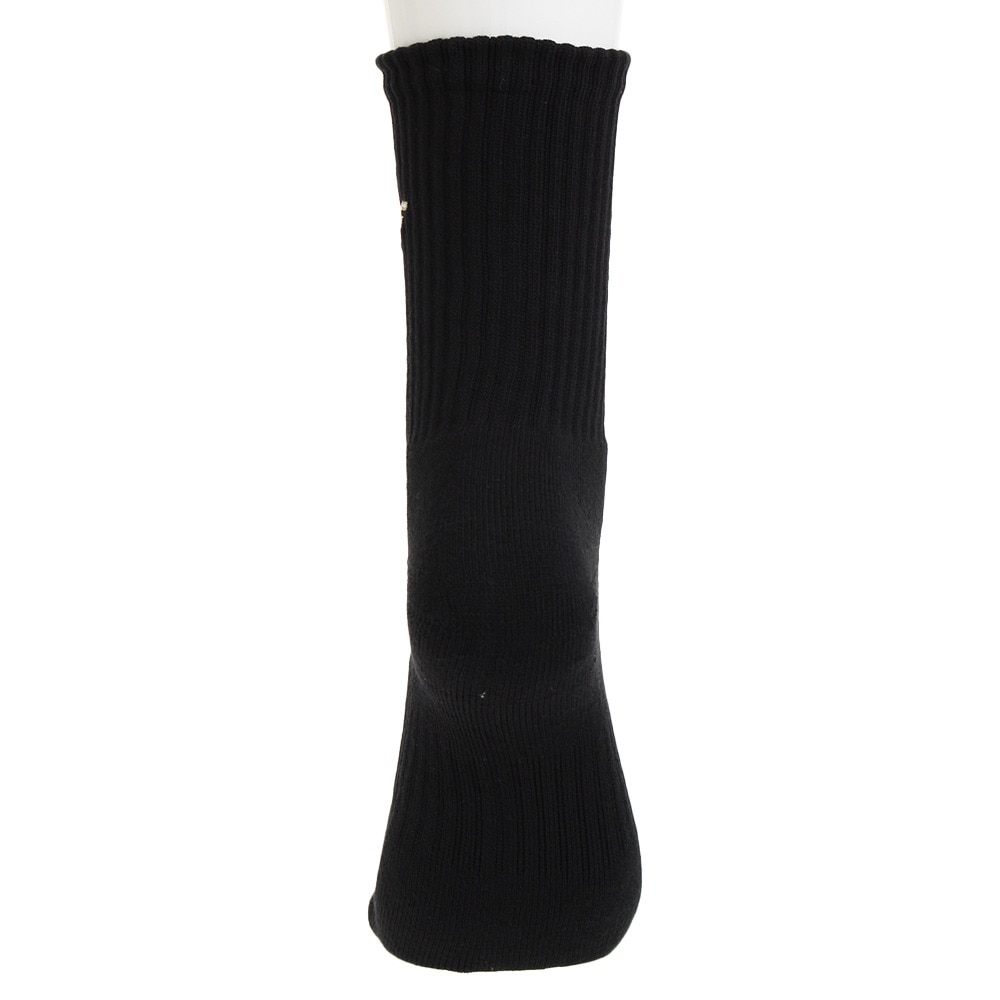 ブルファイト（BULL・FIGHT）（メンズ）バスケットボール ソックス カラーソックス BOS-18305 黒 靴下