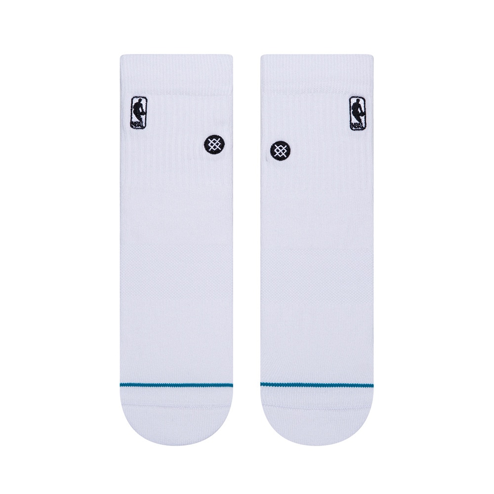スタンス（STANCE）（メンズ、レディース）LOGOMAN ST クォーターソックス A356A20LOG WHT