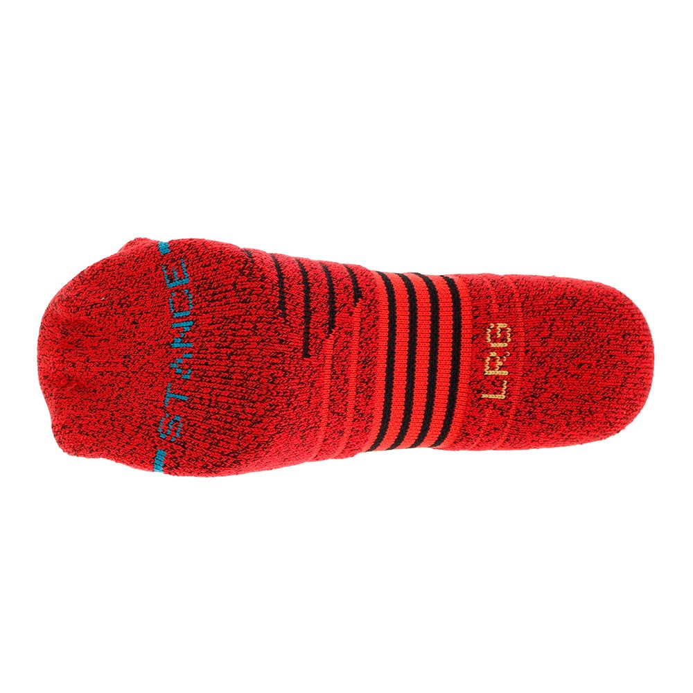 スタンス（STANCE）（メンズ）バスケットボール ソックス ICON HOOPS クルーソックス A557A20IHC RED 靴下